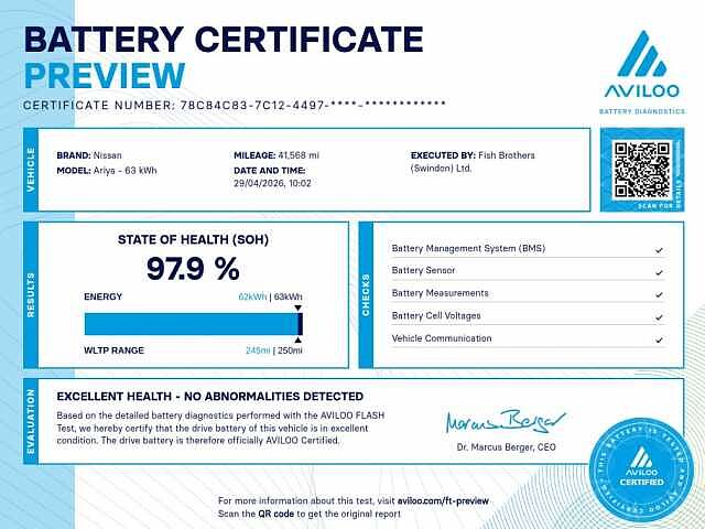Nissan ARIYA 160kW Advance 63kWh (Sky Pack) 5dr Auto