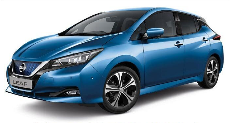 <center>LEAF E+<br>62 kWh Battery</center>